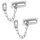 thumbnail image 1 of Cerradura de cadena de puerta de 2 paquetes, Cerraduras de acero inoxidable de uso pesado para puerta interior, duradera y a prueba de oxido, Cerradura de seguridad para niños y mascotas par, 1 of 3