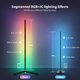 thumbnail image 3 of Lámpara de pie WISIMMALL RGB de esquina 165 cm con Bluetooth, app y control remoto, 3 of 8