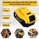thumbnail image 3 of Batería de larga duración de 20 V, 6 Ah, para Dewalt DCB206 DCB204 DCB203 DCB208, 3 of 7