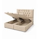 thumbnail image 5 of Cama Baul King Capitone + Colchon Mery Desing - Beige, 5 of 8