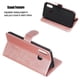 thumbnail image 2 of Funda con Cremallera para Samsung Galaxy A20E, Carcasa Cartera de Cuero PU con Soporte y Tarjetero, 2 of 5