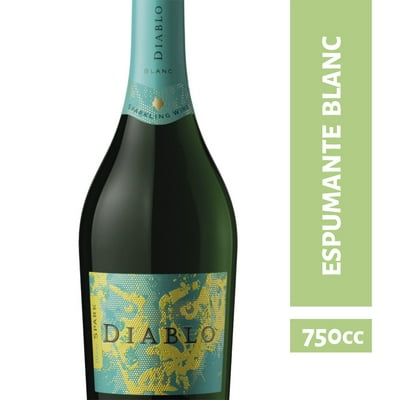 Espumante Sparkling Blanc 12°Botella 750 Ml Diablo