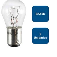 Ampolleta 12V Para Automovil Globo Grande 2 Contactos Ba15D 21/5W 2Un. - Rukafe Basics