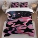thumbnail image 1 of Three-Piece Fantasy Starry Sky Printed Duvet Cover Set Soft and Comfortable All-Season Bedding Set, 1 of 1