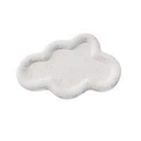 Bothyi - Bandeja Decorativa Placa De Exhibición Blanco Mate Para Accesorios De Fotos De Cocina Adorno De Nubes