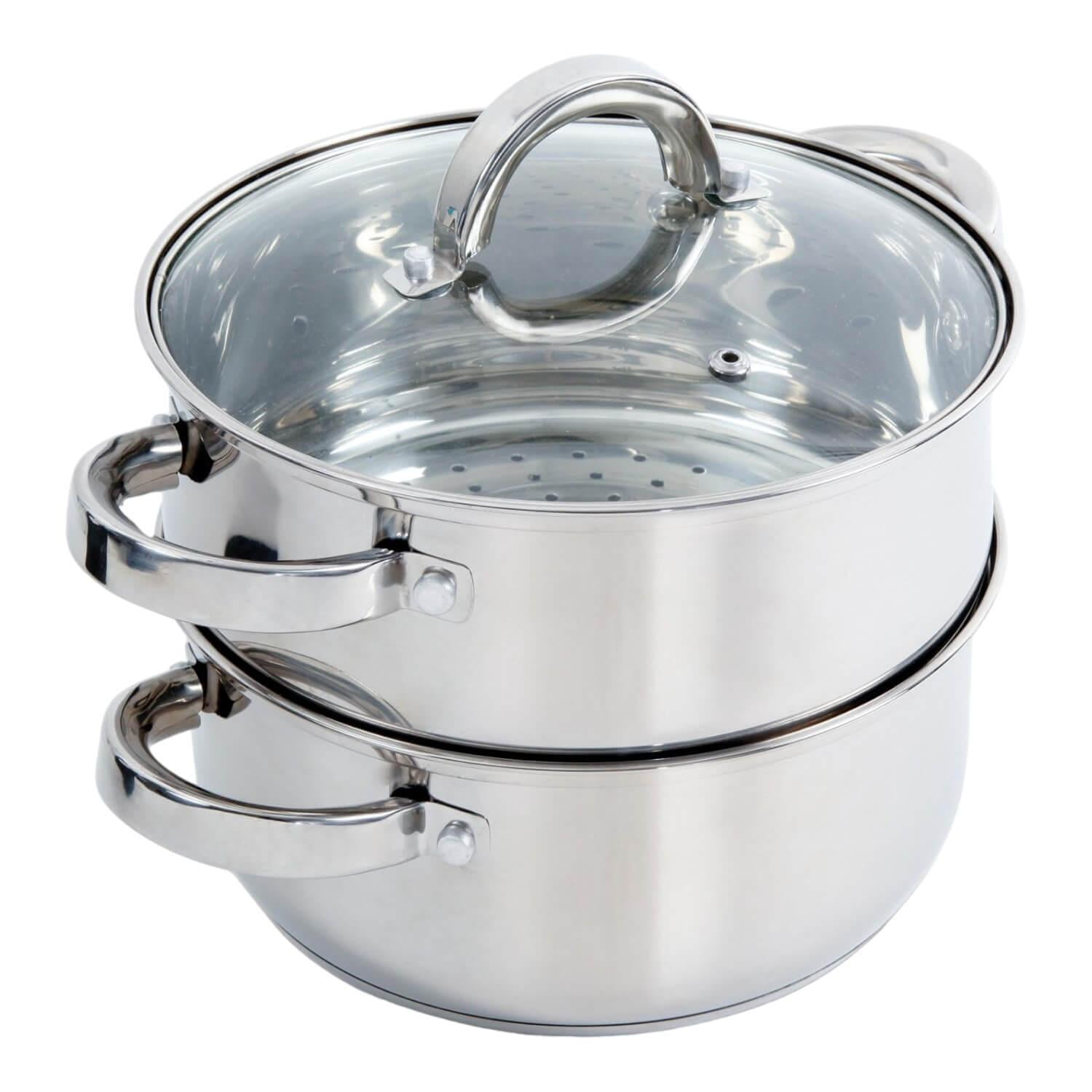 Vaporera Acero Inoxidable 2,8 L Sangerfield Oster Plateado Tamano Unico