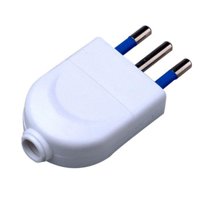 Macrotel - Enchufe Macho 2P+T 10A