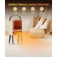 thumbnail image 5 of Calentador para chimenea Abolee, eléctrico, LED 3D, 1500 W, llama, 5 of 8