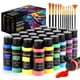 thumbnail image 1 of Set De Pintura Acrílica 24 Colores (60 Ml botella) Con 12 Pinceles, 1 of 7