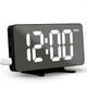 thumbnail image 1 of Reloj despertador digital para dormitorio y escritorio, con brillo regulable y doble alarma para durmientes profundos, 1 of 7