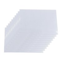 Bothyi - 10 Láminas De Plástico Termorretráctil Multiusos Para Colgantes Y Pendientes, 14,5 X 20 Cm, Transparentes.