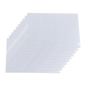 Bothyi - 10 Láminas De Plástico Termorretráctil Multiusos Para Colgantes Y Pendientes, 14,5 X 20 Cm, Transparentes.