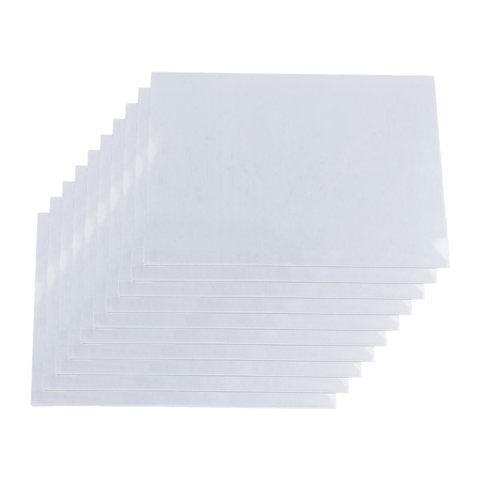 Bothyi - 10 Láminas De Plástico Termorretráctil Multiusos Para Colgantes Y Pendientes, 14,5 X 20 Cm, Transparentes.