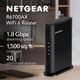 thumbnail image 2 of Router WiFi 6 NETGEAR R6700axv3 AX1800 de velocidad inalámbrica, 2 of 7