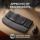 thumbnail image 5 of Teclado ergonómico inalámbrico Logitech Wave Keys Graphite, 5 of 9