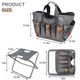 thumbnail image 5 of Taburete de jardinería MDSTOP plegable con bolsa de almacenamiento desmontable, 5 of 8