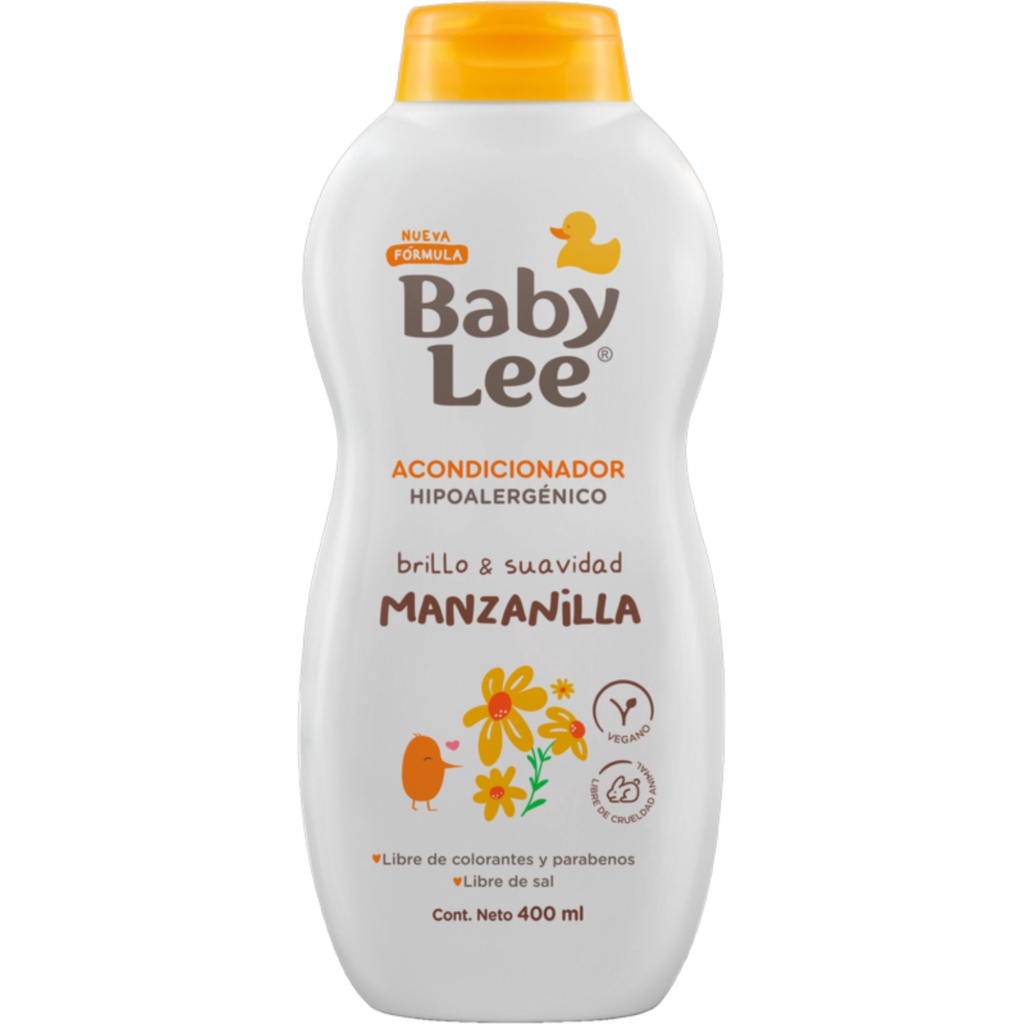 Acondicionador Manzanilla Hipoalergénico Botella 400 ml Babylee