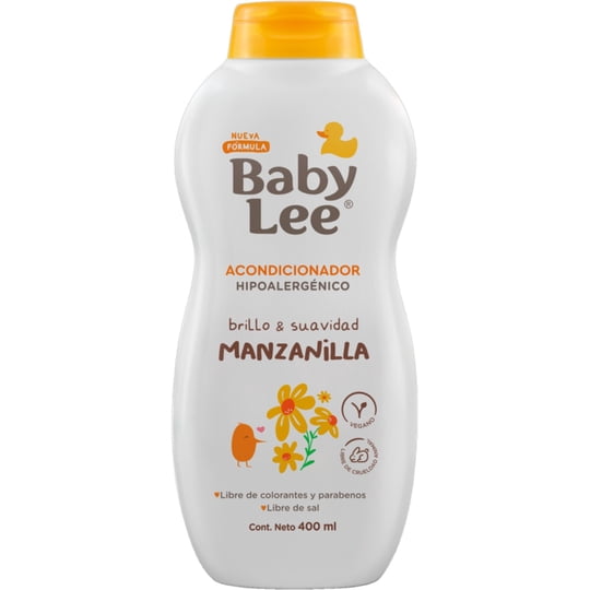 Acondicionador Manzanilla Hipoalergénico Botella 400 ml Babylee