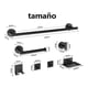 thumbnail image 3 of Set De 7 Accesorios De Baño Acero Inoxidable Negro Y Plata, 3 of 3