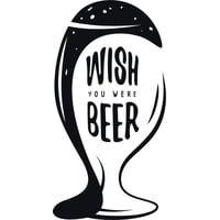 Rienda Libre Graphics - Decomural Wish You Were Beer Alcohol Ws-46166