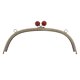 thumbnail image 3 of 24.5cm metal arco marco beso broche cerradura cabeza diy monedero bolso rojo, 3 of 5