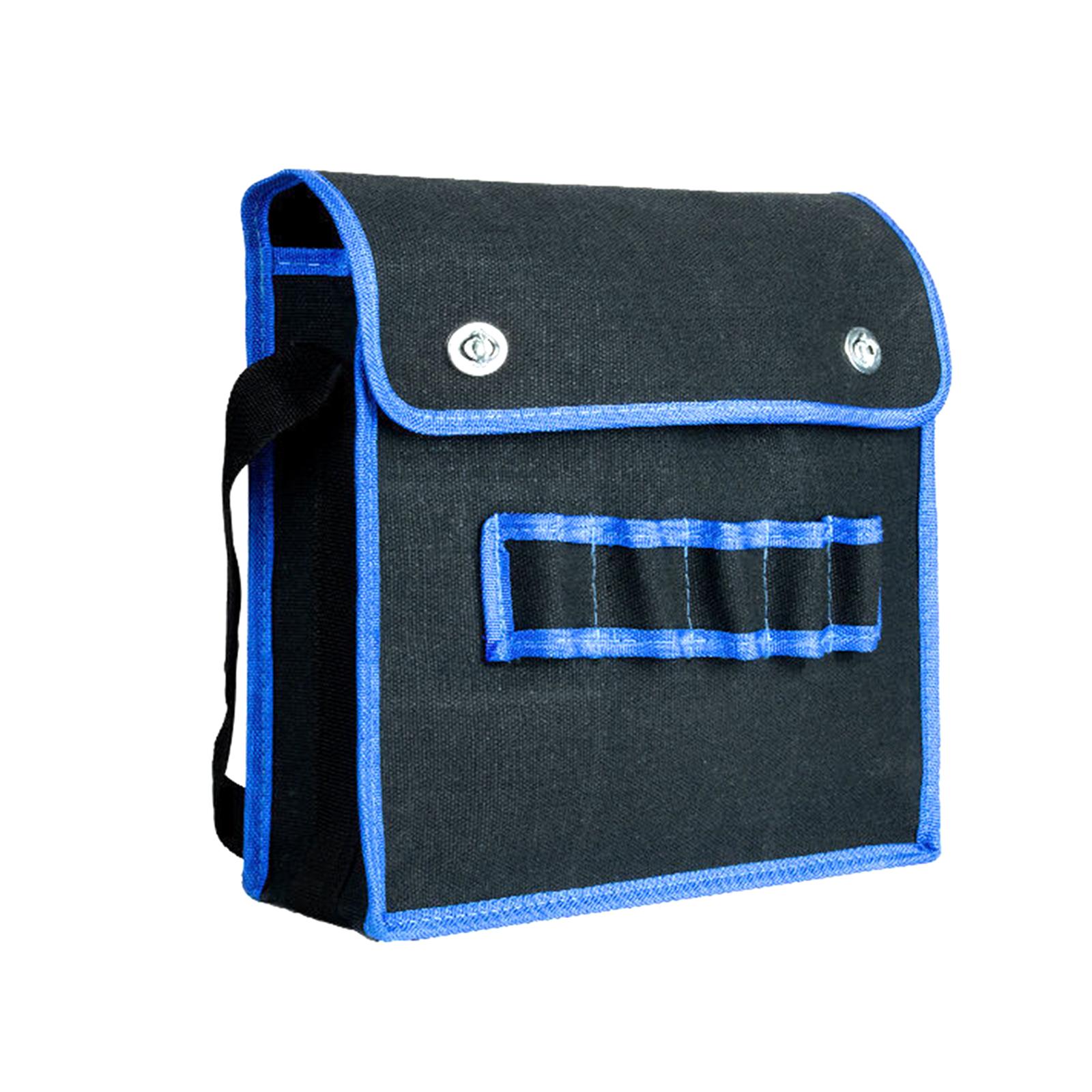 Magideal - Bolsa De Herramientas De Lona, Bolsa De Herramientas Para Construcción, Multiusos, Carpintería, Carpintero, Resistente Al Desgaste, Bolsa De Herramien L