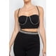 thumbnail image 4 of Conjunto de Top y Pantalón Adornado con Piedras, 4 of 12