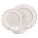 thumbnail image 2 of Juego de vajilla Gibson Home Mauna de melamina, 12 piezas, Ice Rustic, 2 of 6