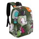 thumbnail image 2 of Invasor Zim-theme Backpack, Campus style schoolbag Bookbag with Adjustable Shoulder Straps And Large Zip Compartment, Unisex Travel Bags.42x30x15cm, 2 of 6