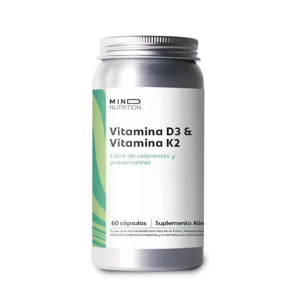 Vitamina D3 & K2 - 60 Caps | Mind Nutrition
