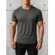 thumbnail image 2 of Polera Premium Algodón 100% Manga Corta Basico Estampar gris oscuro L, 2 of 9