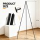 thumbnail image 3 of Caballete plegable SunyesYoon 160 cm negro pack de 3, 3 of 7