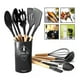 thumbnail image 1 of Set 12 Utensilios Cocina Antiadherente Silicona Mango Madera, 1 of 6