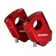 thumbnail image 4 of Universal Motocicleta Aluminio Manillar Barra Elevadora Soporte De Montaje Rojo 28 Mm, 4 of 5