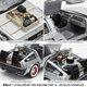 thumbnail image 4 of Back To The Future III Delorean Escala 1:24 - Welly, 4 of 8