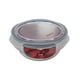 thumbnail image 1 of Contenedor Hermético Redondo Vidrio 640ml, 1 of 2
