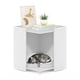 thumbnail image 1 of Caja de arena para gatos Furinno Peli, blanca maciza, 35 kg, 1 of 6