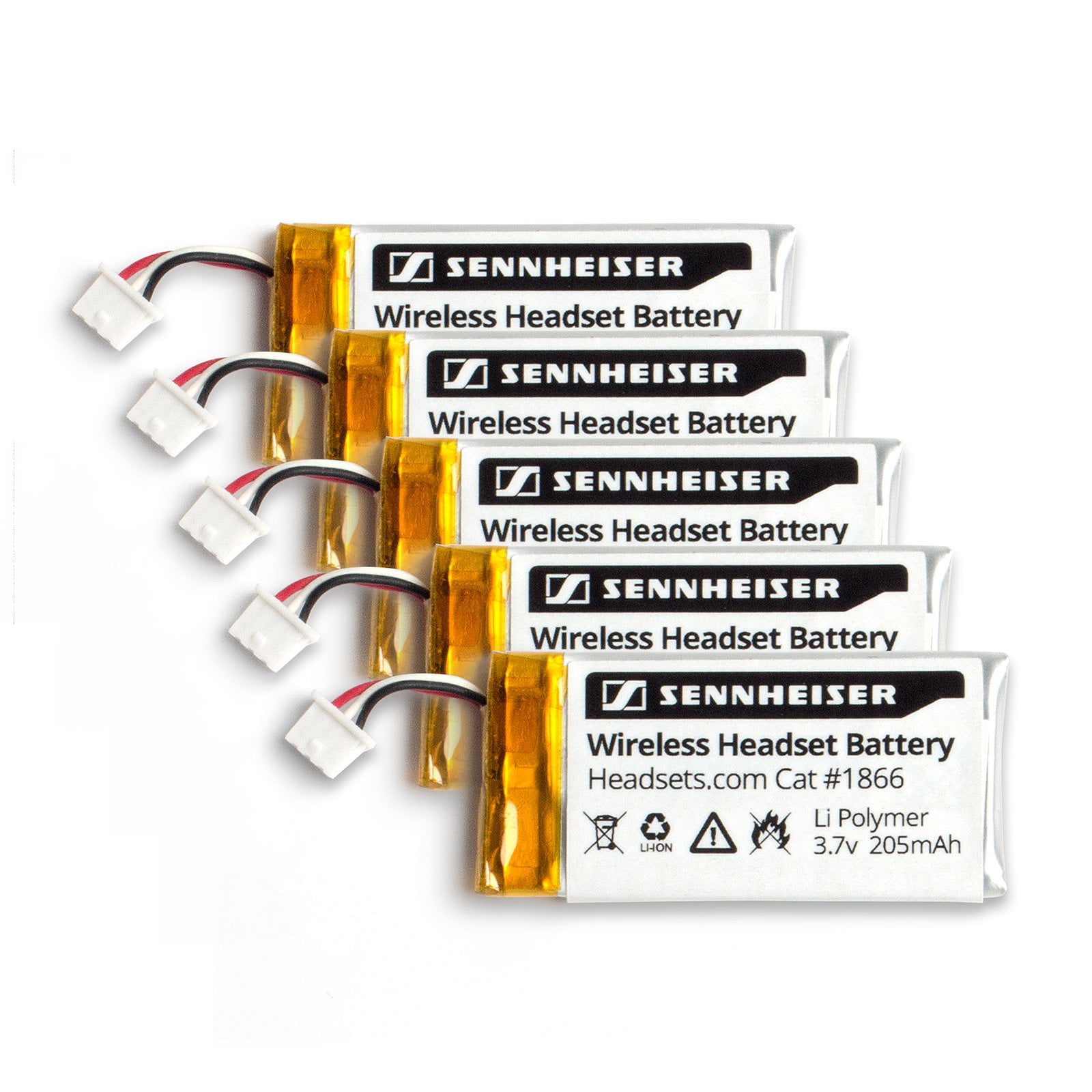 Batería Recargable De Repuesto Para Auriculares Inalámbricos Sennheiser Officerunner