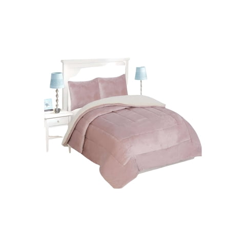 Genérico - Cobertor Con Chiporro Plaza Y Media 180X200Cm Color Rosa B17