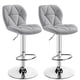 thumbnail image 1 of Juego de Taburetes de Bar Yaheetech Ajustables Piel Sintética Gris, 1 of 3