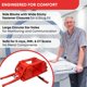 thumbnail image 3 of Inmovilizador Spine Board Head Dixie EMS para tablero, color rojo, 3 of 7