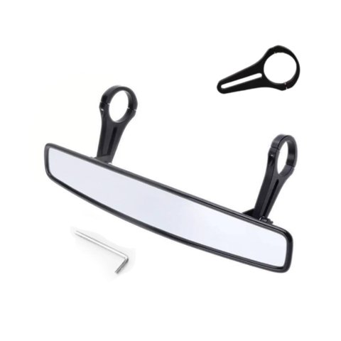 Magideal - Espejo Retrovisor Genérico Para Vehículos Todo Terreno, Utv, Carreras, Componente De Espejo Para Automóvil, Montaje De Barra Antivuelco Para Vehículos Estilo B