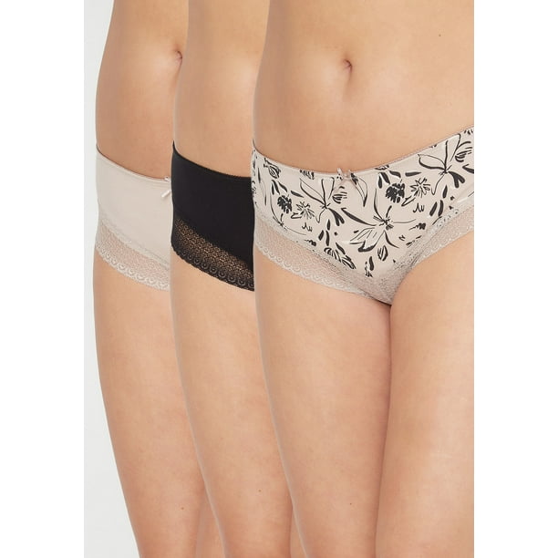 Pack 3X Pantaleta Algodón P314.0024-NEG4 Kayser