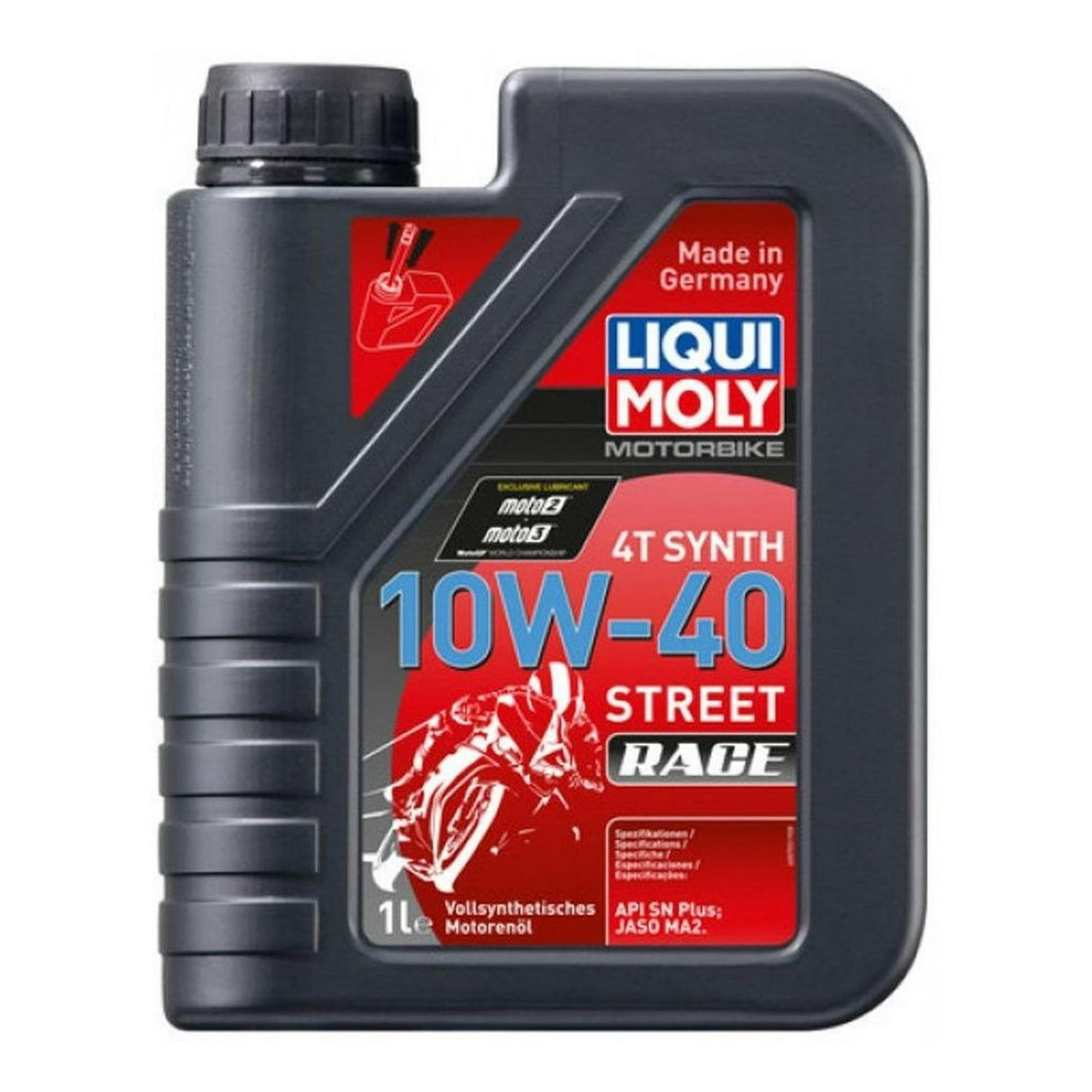 Aceite Moto Y Cuatriciclo 10w 40 Full Sintetico Liqui Moly 1l