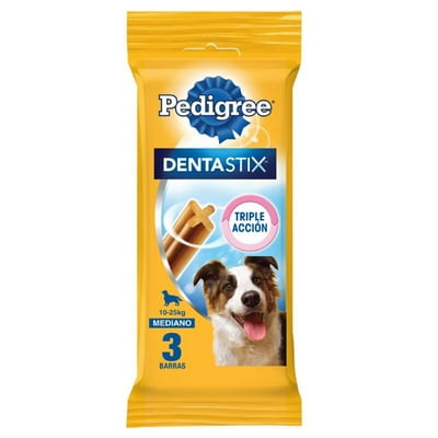 Snack Perro Adulto Dentastix Raza Mediana Bolsa 3 Un Pedigree