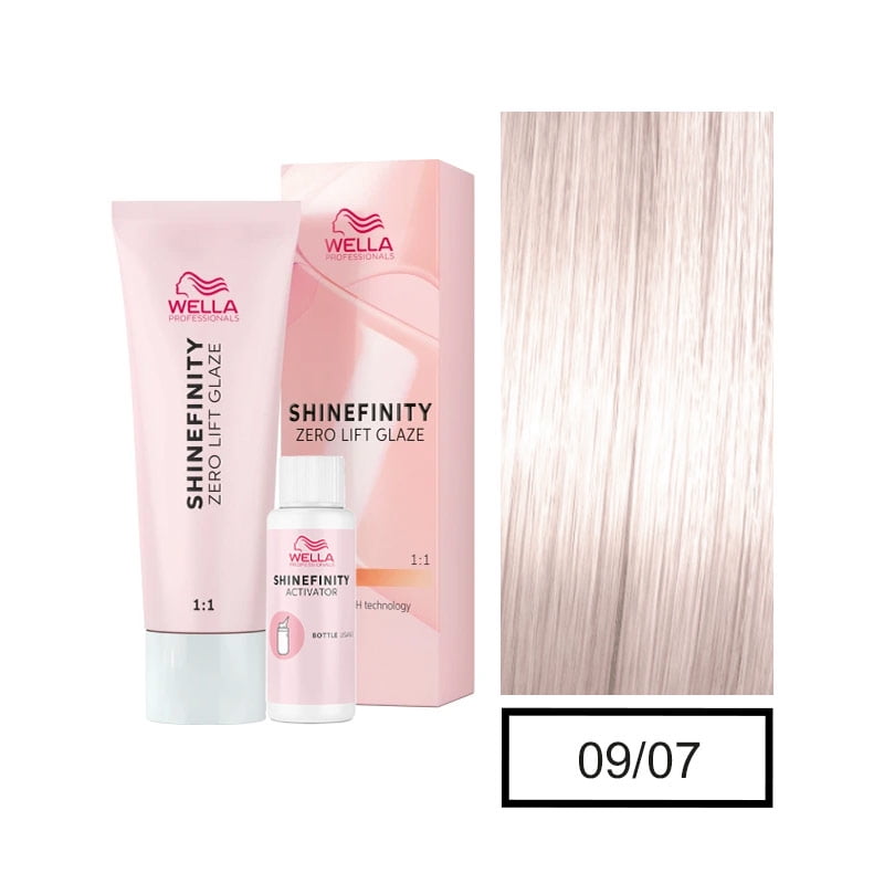 Tintura Shinefinity Demipermanente 09/07 60 Ml