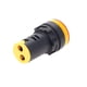 thumbnail image 2 of Luz Piloto Led Amarillo 22mm 220v Pack 2 Unidades, 2 of 3