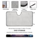 thumbnail image 2 of Las Crónicas de Narnia Parasol para Parabrisas Delantero Protector Plegable, Visera Solar para Auto Bloquea Rayos UV Mantiene tu Vehículo Fresco140cm*76cm, 2 of 6