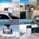 thumbnail image 4 of Soporte para teléfono de coche para salpicadero, soporte para teléfono móvil con clip giratorio de 360 grados, compatible con iPhone 11/12 Pro Max XS Max XR 8 8 Plus 7 Samsung Galaxy S10 S9 S8 LG, 4 of 7
