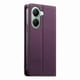 thumbnail image 3 of Funda Tipo Cartera de Cuero Sintético para XIAOMI POCO x7Pro Bloqueo RFID, con Ranuras para Tarjetas y Bolsillo para Efectivo, Cierre Magnético Fuerte Morado, 3 of 4